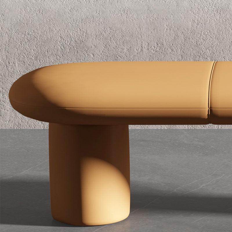 Bedroom Upholstered Bench Contemporary Seating Bench with Legs Clearhalo 'Benches' 'Chairs & Seating' 'furn' 'furn_benches' 'Furniture' 'Living Room Furniture' 6807139