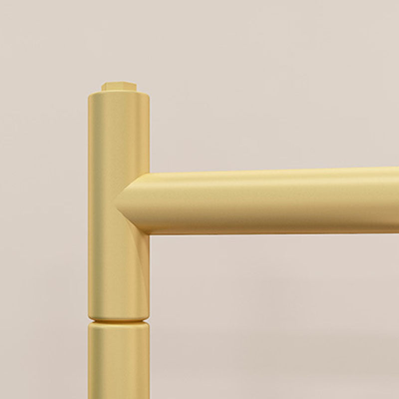 Contemporáneo Hall Tree Metal enmarcado 2 colgante de entrada de riel colgante