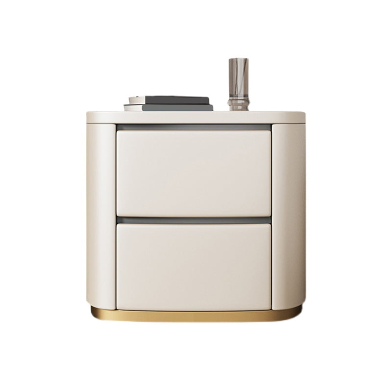 Contemporary Accent Table Nightstand Drawer Storage Antique Finish Bed Nightstand Clearhalo 'Bedroom Furniture' 'furn' 'furn_night_stand' 'Furniture' 'night_stand' 'Nightstands' 6810514