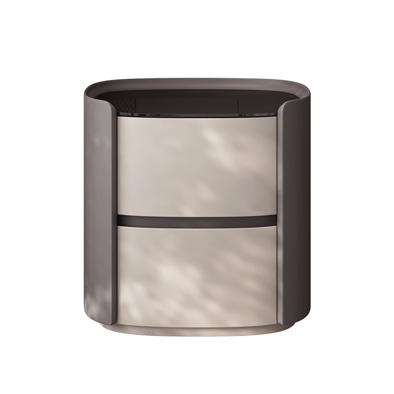 モダンなアクセントテーブルナイトスタンドアンティークフィニッシュベッドナイトスタンドの引き出し付き