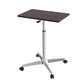 Rectangular Shaped Standing Desk Black/Grey Writing Desk for Office