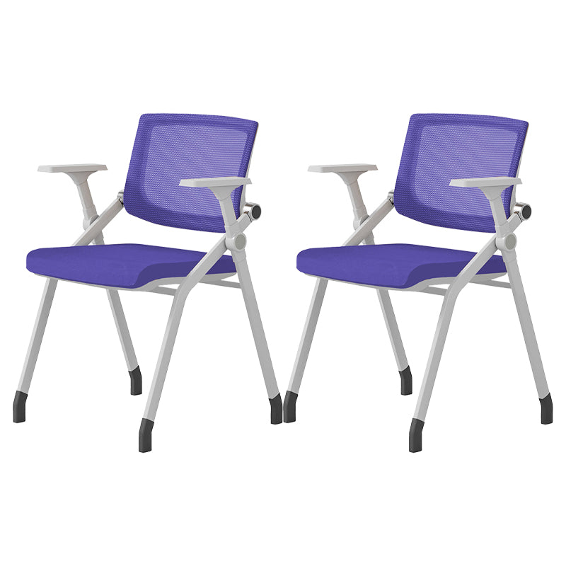 31.2インチの高さデスクチェア腕付き現代的な金属オフィスチェア