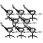 Modern Padded Arms Desk Chair No Distressing Ergonomic Office Chair with Wheels