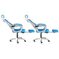 Modern Padded Arms Desk Chair No Distressing Ergonomic Office Chair with Wheels