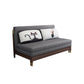 Modern Slipcovered Sofa Bed Solid Wood Upholstered Sofa Bed with Box Clearhalo 'furn' 'furn_futons' 'Furniture' 'Futons & Daybeds' 'Futons' 'Living Room Furniture' 6811516