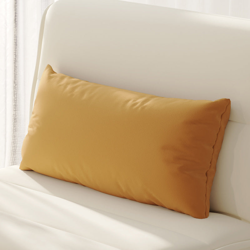 Pillow Back Convertible Sofa with Storage Glam Fabric Sofa Bed Clearhalo 'furn' 'furn_futons' 'Furniture' 'Futons & Daybeds' 'Futons' 'Living Room Furniture' 6811661