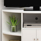 Contemporary TV Stand Console Corner TV Media Console with Door