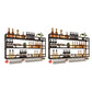 Iron Wine Rack Modern Style Wall Mounted Wine Holder Rack in Black 59.1"L x 9.8"W x 35.4"H 2 Piece Set Clearhalo 'furn' 'furn_wine_racks' 'Furniture' 'Kitchen & Dining Furniture' 'Wine Racks' 'wine_racks' 6812263