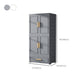 Hinged Wardrobe Cabinet Modern Plastic Storage Cabinet for Bedroom