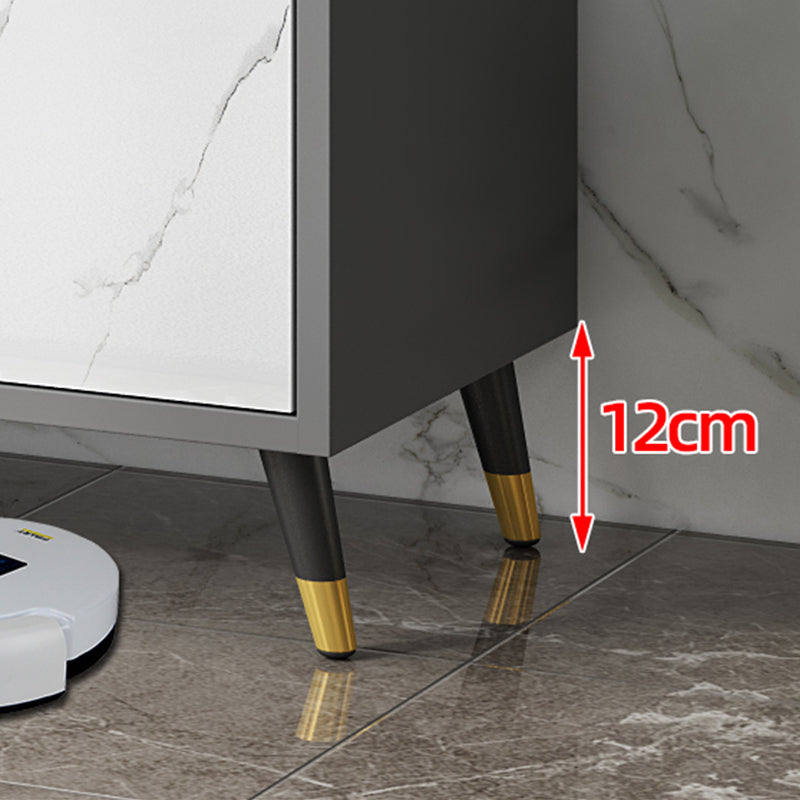 Server di pietra credenza moderna e contemporanea con armadi e cassetti