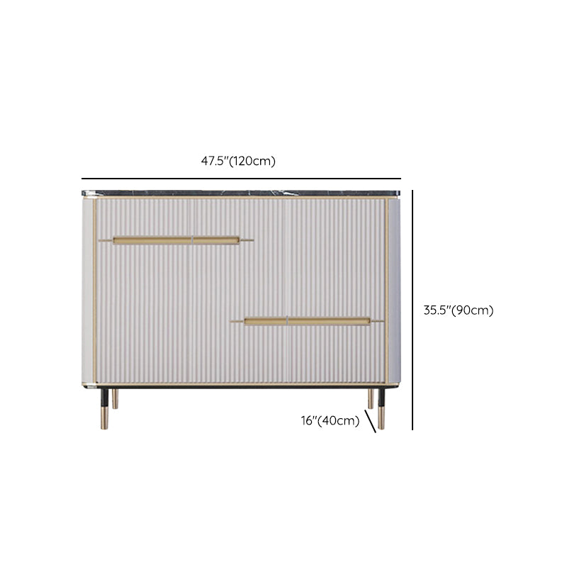 Stone Credenza moderno e contemporaneo server a buffet con armadi