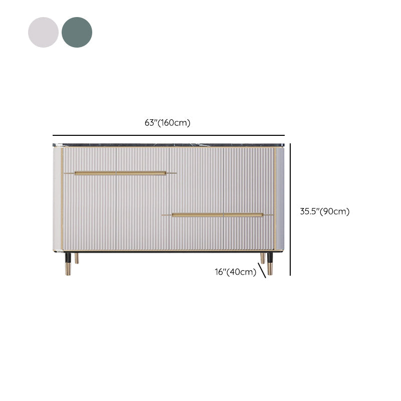 Stone Credenza moderno e contemporaneo server a buffet con armadi