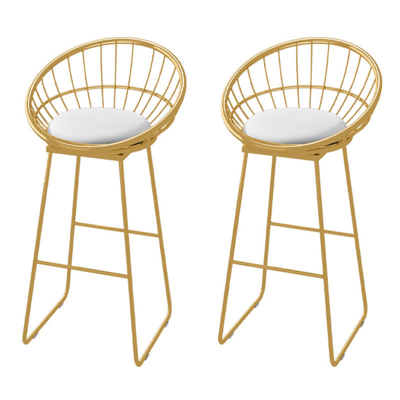 Rectangle Bar Table Set 1/2/3 Pcs Stone Bar Table and Metal Stools Gold 30"H Stools (Set of 2) Clearhalo 'Bar Furniture' 'furn' 'furn_home_bar_bar_sets' 'Furniture' 'Home Bars & Bar Sets' 'home_bar_bar_sets' 'Kitchen & Dining Furniture' 6813026