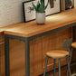 Solid Wood Bar Table Set 1/4/6/7 Pcs Industrial Bar Table and Stools Clearhalo 'Bar Furniture' 'furn' 'furn_home_bar_bar_sets' 'Furniture' 'Home Bars & Bar Sets' 'home_bar_bar_sets' 'Kitchen & Dining Furniture' 6813105