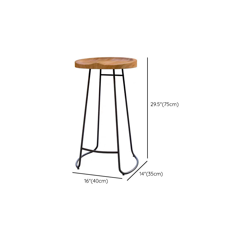 Solid Wood Bar Table Set 1/4/6/7 Pcs Industrial Bar Table and Stools Clearhalo 'Bar Furniture' 'furn' 'furn_home_bar_bar_sets' 'Furniture' 'Home Bars & Bar Sets' 'home_bar_bar_sets' 'Kitchen & Dining Furniture' 6813113