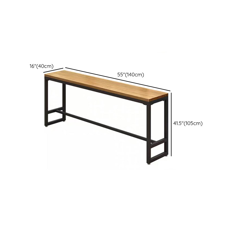 Solid Wood Bar Table Set 1/4/6/7 Pcs Industrial Bar Table and Stools Clearhalo 'Bar Furniture' 'furn' 'furn_home_bar_bar_sets' 'Furniture' 'Home Bars & Bar Sets' 'home_bar_bar_sets' 'Kitchen & Dining Furniture' 6813116