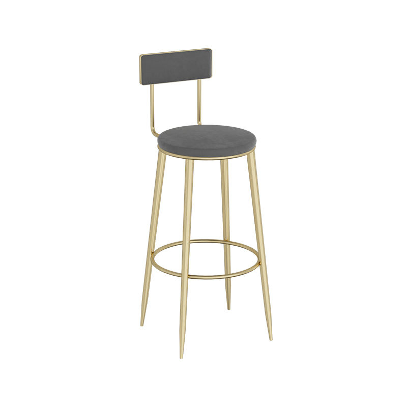 Contemporary Counter Height Pub Set 1/3/5 Pcs Bar Table and Stools with Metal Frame