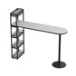 Modern 1/3 Pieces Bar Table Set Stone Counter Table with High Stools for Cafe Living Room Clearhalo 'Bar Furniture' 'furn' 'furn_home_bar_bar_sets' 'Furniture' 'Home Bars & Bar Sets' 'home_bar_bar_sets' 'Kitchen & Dining Furniture' 6813161
