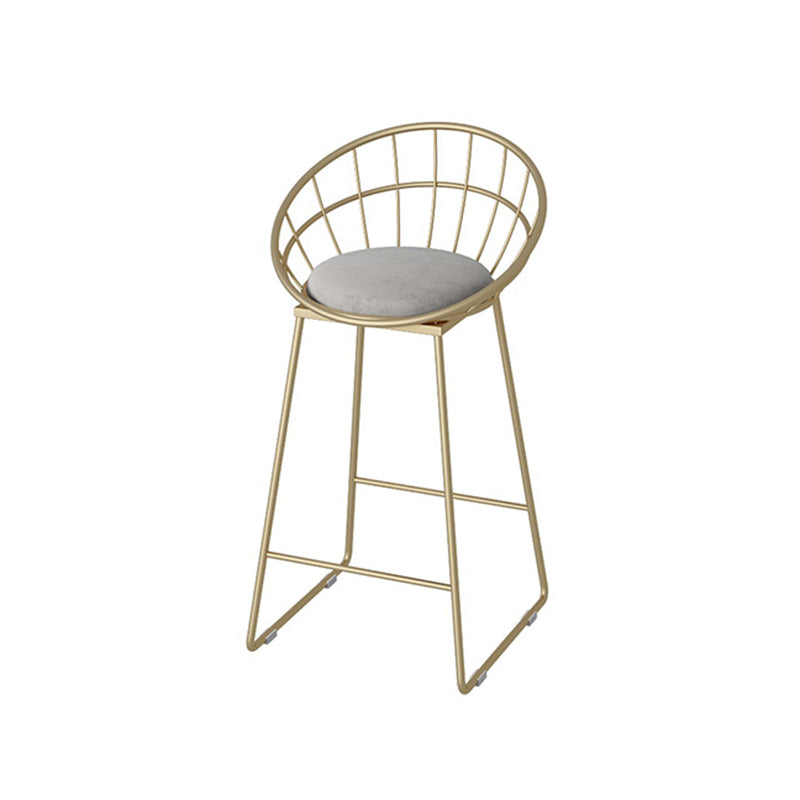 Modern 1/3 Pieces Bar Table Set Stone Counter Table with High Stools for Cafe Living Room Gold 30"H Stool (Single) Clearhalo 'Bar Furniture' 'furn' 'furn_home_bar_bar_sets' 'Furniture' 'Home Bars & Bar Sets' 'home_bar_bar_sets' 'Kitchen & Dining Furniture' 6813163
