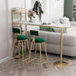 Modern 1/3 Pieces Bar Table Set Stone Counter Table with High Stools for Cafe Living Room Clearhalo 'Bar Furniture' 'furn' 'furn_home_bar_bar_sets' 'Furniture' 'Home Bars & Bar Sets' 'home_bar_bar_sets' 'Kitchen & Dining Furniture' 6813179