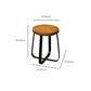 Solid Wood Bar Stool Contemporary Armless Dining Stool with Metal Base Clearhalo 'Bar Furniture' 'Bar Stools' 'bar_stools' 'furn' 'furn_bar_stools' 'Furniture' 'Kitchen & Dining Furniture' 6813209