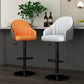 Industrial Backrest Bar Stool Adjustable Counter Stool for Hone Clearhalo 'Bar Furniture' 'Bar Stools' 'bar_stools' 'furn' 'furn_bar_stools' 'Furniture' 'Kitchen & Dining Furniture' 6813317