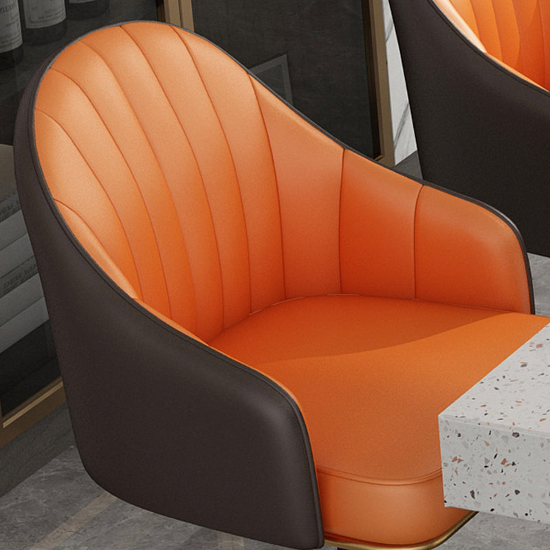 Industrial Backrest Bar Stool Adjustable Counter Stool for Hone Clearhalo 'Bar Furniture' 'Bar Stools' 'bar_stools' 'furn' 'furn_bar_stools' 'Furniture' 'Kitchen & Dining Furniture' 6813328