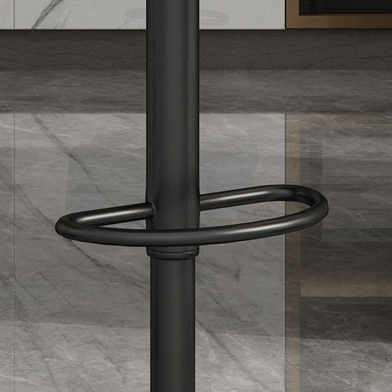 Industrial Backrest Bar Stool Adjustable Counter Stool for Hone Clearhalo 'Bar Furniture' 'Bar Stools' 'bar_stools' 'furn' 'furn_bar_stools' 'Furniture' 'Kitchen & Dining Furniture' 6813333