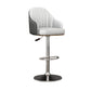 Industrial Backrest Bar Stool Adjustable Counter Stool for Hone Silver Gray 1 Piece Clearhalo 'Bar Furniture' 'Bar Stools' 'bar_stools' 'furn' 'furn_bar_stools' 'Furniture' 'Kitchen & Dining Furniture' 6813360