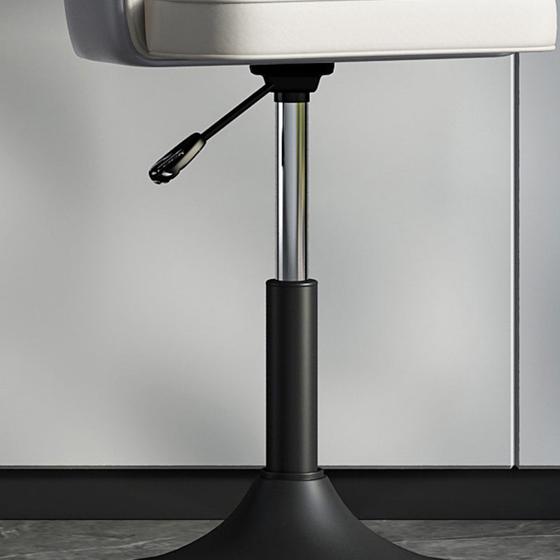 Glam Dining Stools Adjustable Height Bar Stools with Metal Base Clearhalo 'Bar Furniture' 'Bar Stools' 'bar_stools' 'furn' 'furn_bar_stools' 'Furniture' 'Kitchen & Dining Furniture' 6813641