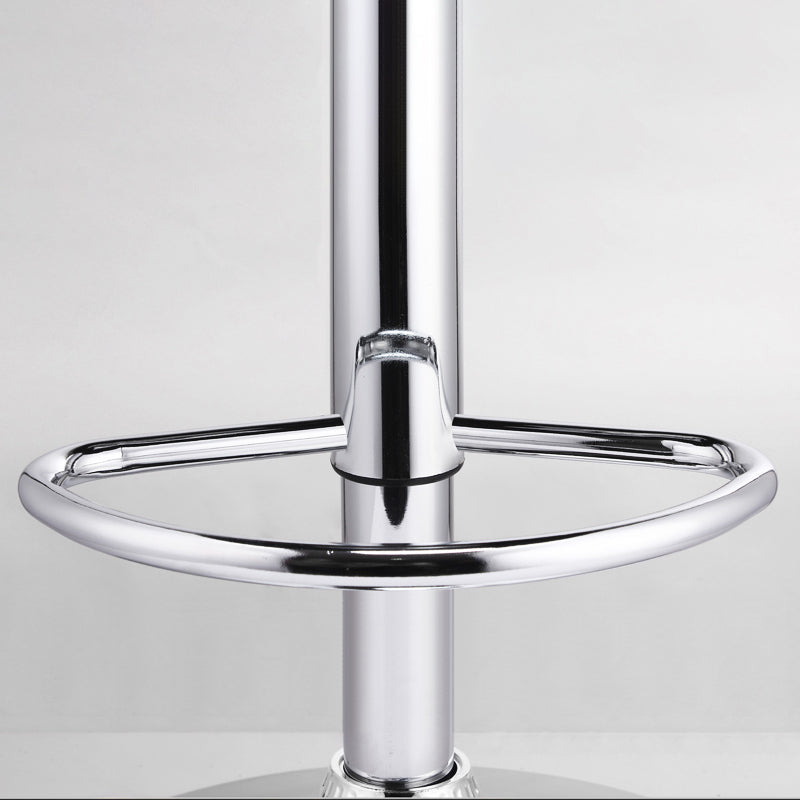 Sgabelli da bar industriali di altezza regolabile con base metallica