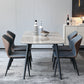 Simplicity Style Furniture Rectangle Stone Dining Room Table for Dining Room Gray 55.1"L x 31.5"W x 29.5"H Without Chairs Clearhalo 'Dining Tables & Seating' 'Dining Tables' 'dining_table' 'furn' 'furn_dining_table' 'Furniture' 'Kitchen & Dining Furniture' 6813957