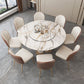 Kitchen Upholstered Armless Dining Chairs Parsons Chair in Gold Legs