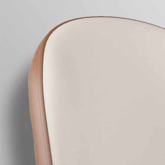 Kitchen Upholstered Armless Dining Chairs Parsons Chair in Gold Legs