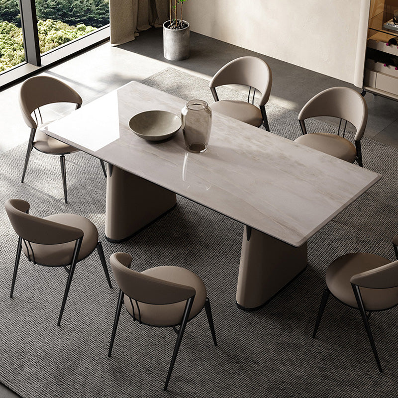 Modern Indoor Kitchen Dining Chair Open Back Dining Side Chair Clearhalo 'Dining Chairs' 'Dining Tables & Seating' 'dining_chair' 'furn' 'furn_dining_chair' 'Furniture' 'Kitchen & Dining Furniture' 6814194