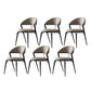 Modern Indoor Kitchen Dining Chair Open Back Dining Side Chair