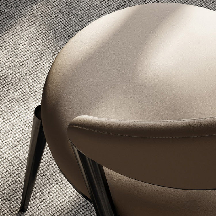 Moderne binnenkeuken eetstoel open achterkant eetstoelstoel