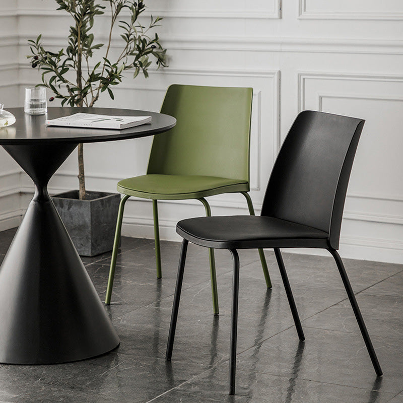 Moderne stijl patio zijstoel thuis parsons achter armloze stoel