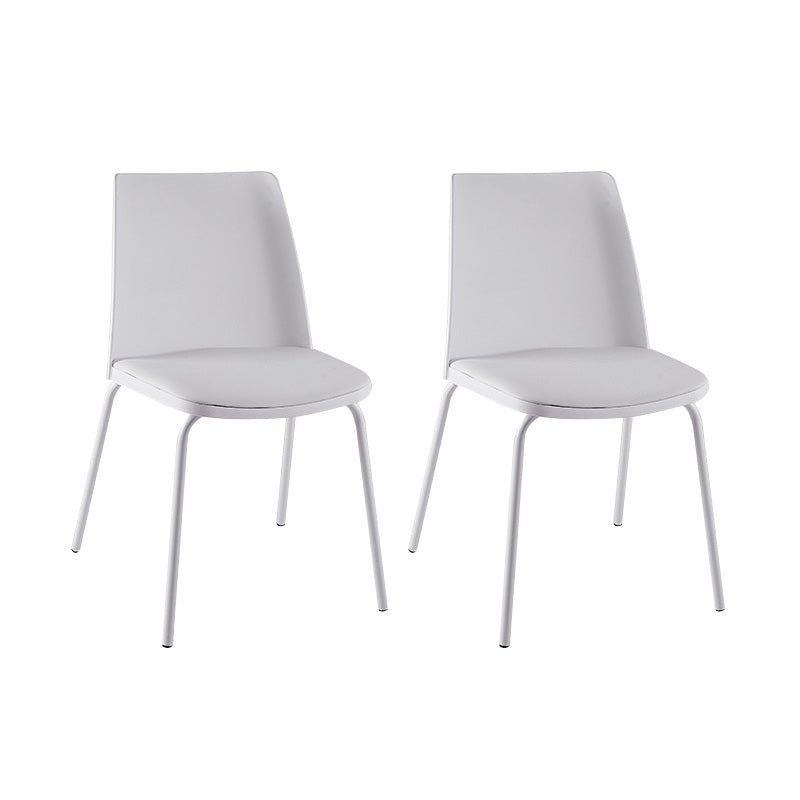 Moderne stijl patio zijstoel thuis parsons achter armloze stoel