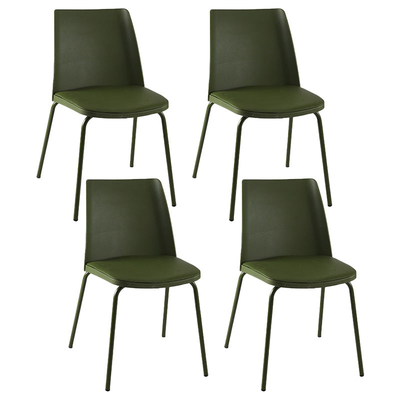 Moderne stijl patio zijstoel thuis parsons achter armloze stoel