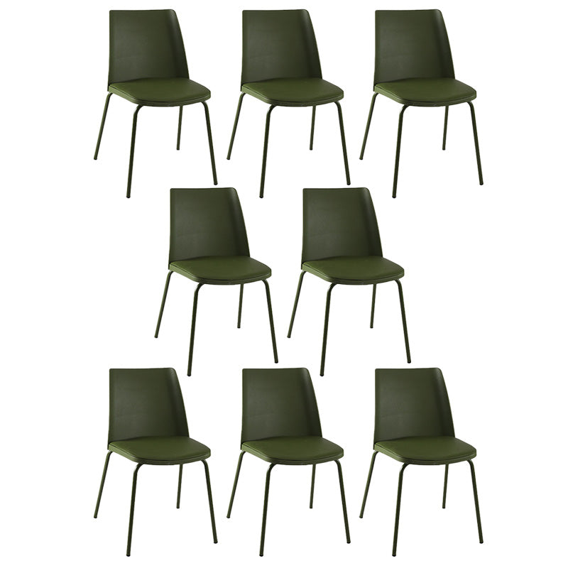 Moderne stijl patio zijstoel thuis parsons achter armloze stoel