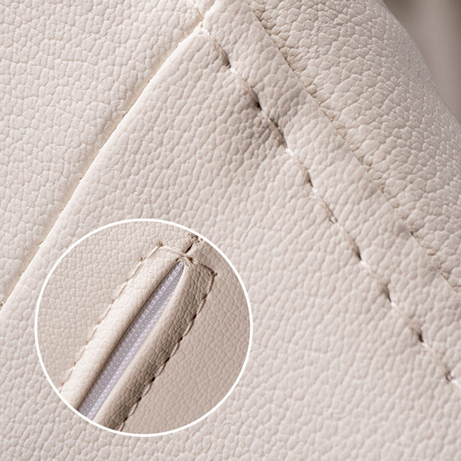 フェイクレザーダイニングチェアインダストリアルスタイルウィングバックアームチェア