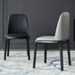 Modern Style Home Dining Side Chair Wood Parsons Armless Chair Clearhalo 'Dining Chairs' 'Dining Tables & Seating' 'dining_chair' 'furn' 'furn_dining_chair' 'Furniture' 'Kitchen & Dining Furniture' 6814488