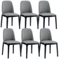 Modern Style Home Dining Side Chair Wood Parsons Armless Chair Grey 6 Piece Set Clearhalo 'Dining Chairs' 'Dining Tables & Seating' 'dining_chair' 'furn' 'furn_dining_chair' 'Furniture' 'Kitchen & Dining Furniture' 6814489