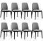Modern Style Home Dining Side Chair Wood Parsons Armless Chair Grey 8 Piece Set Clearhalo 'Dining Chairs' 'Dining Tables & Seating' 'dining_chair' 'furn' 'furn_dining_chair' 'Furniture' 'Kitchen & Dining Furniture' 6814490