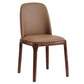 Modern Style Home Dining Side Chair Wood Parsons Armless Chair Walnut 1 Piece Clearhalo 'Dining Chairs' 'Dining Tables & Seating' 'dining_chair' 'furn' 'furn_dining_chair' 'Furniture' 'Kitchen & Dining Furniture' 6814517