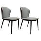Contemporary 1/2/3/5 Pieces Dining Chairs Set Rectangle Stone Furniture in White