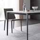 Contemporary 1/2/3/5 Pieces Dining Chairs Set Rectangle Stone Furniture in White