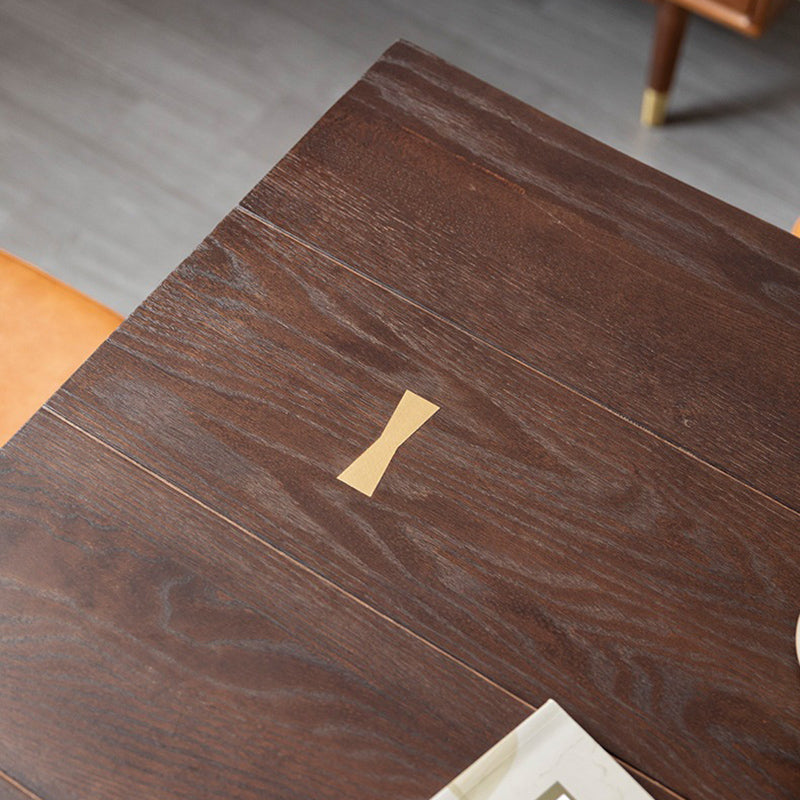 Modern 1/2/4/5/6 stukken Dinerset rechthoekige eiken houten eettafel voor eetkamer