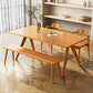 Modern 1/4/5 Pieces Dining Set Pine Wood Dining Table for Dining Room